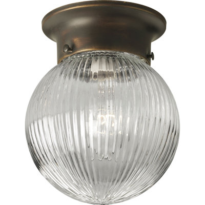 Dikran Glass Flush Mount