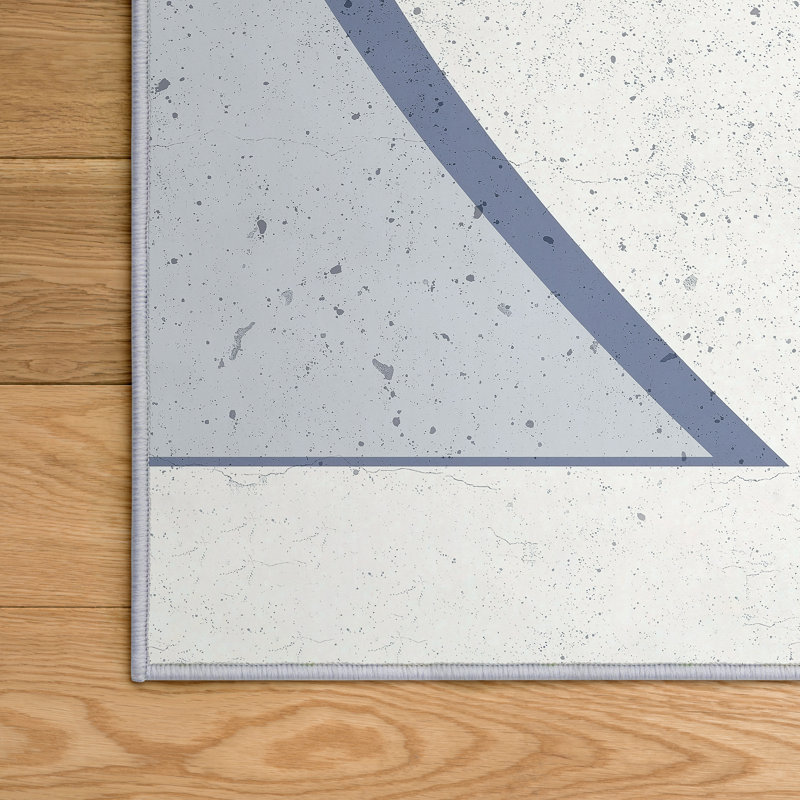 Tapis rectangulaire Dree avec envers antidérapant, Rectangle 5 pi x 7 pi 6 po