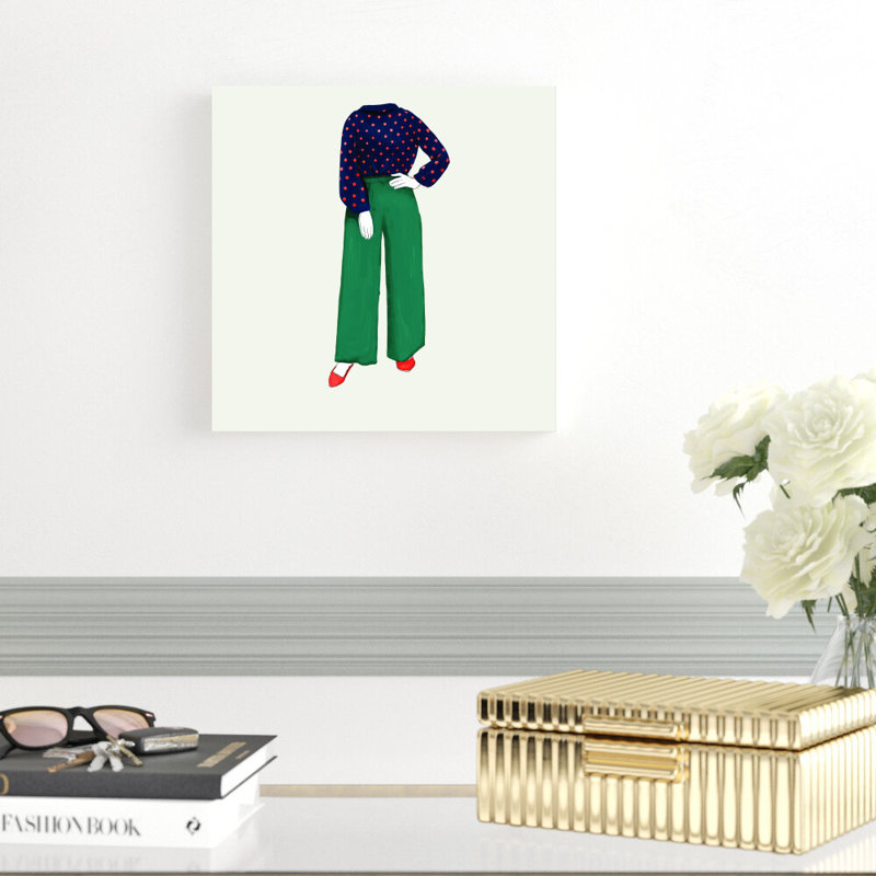 Fashion Fashion - impression sur toile tendue, H 12 po x l 12 po