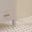 Meuble-lavabo simple 24 po avec plateau en quartz blanc Rooh-101808826-101808824