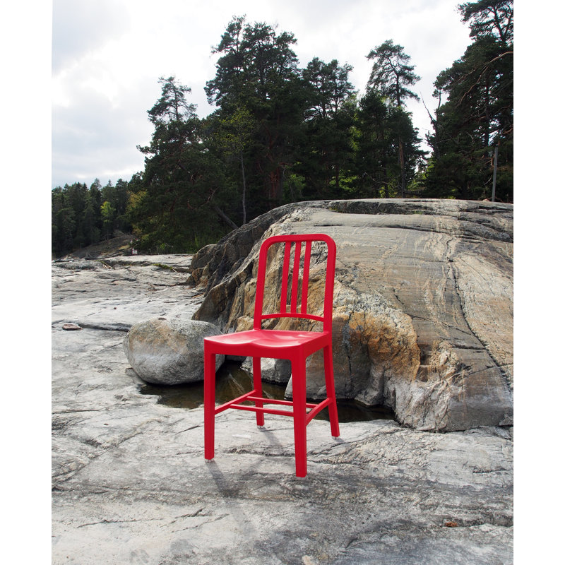 111 Navy® Side Chair by Coca-Cola, Bordeaux