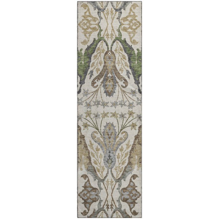 Premium Machine Washable Gurubaksh AMF1153 Global Rug