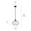 Luminaire suspendu sphère 14 "14"-1486679034