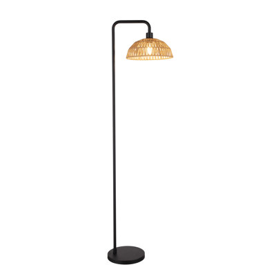 161.8cm Polished Arched Floor Lamp