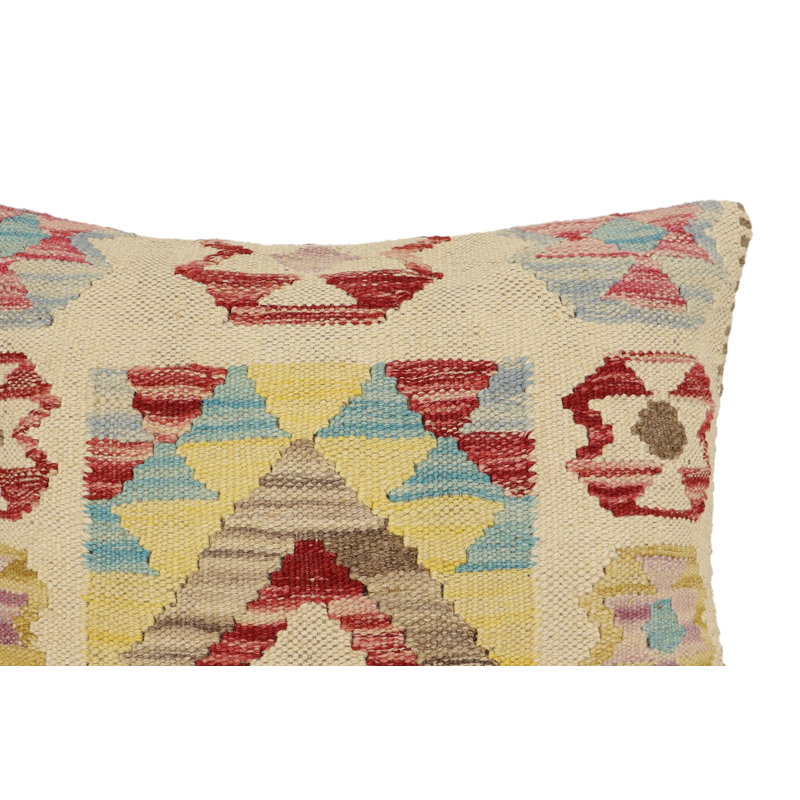 Housse et insert de coussin carré 100% laine 