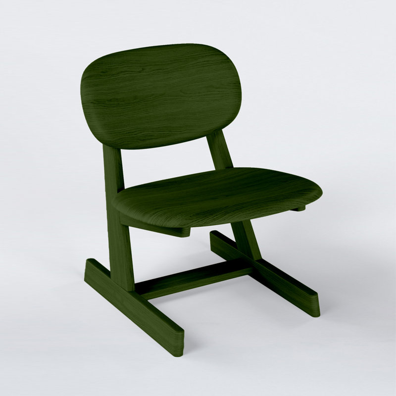 KufenKarl Outdoor Lounge Chair, Green