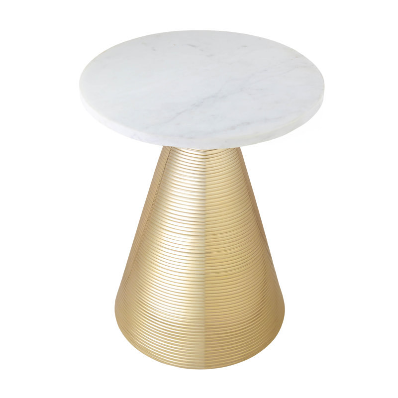 Pedestal End Table