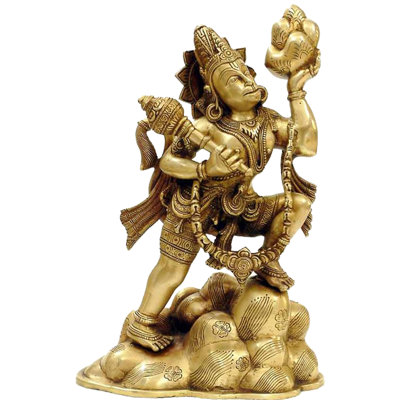 Hanuman, Sanjeevani dans sa main