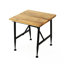 Table d'appoint en bois massif Frankston
