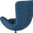 Marilo LeatherSoft Swivel Side Reception Chair with Bowed Seat - Guest Seating-88610585