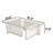 Rectangle Tempered Glass Coffee Table-93876589-93876588