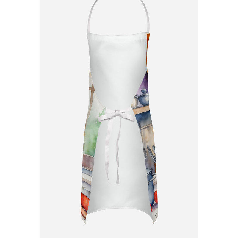 No Pattern Bib Apron