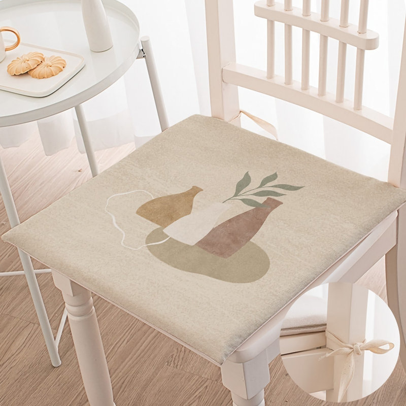 Coussin de chaise Red Barrel Studio®, L 19,68 po x P 19,68 po