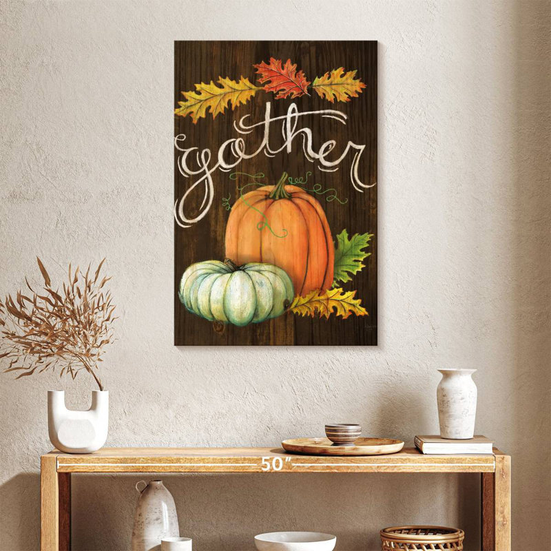 Noyer d'automne, H 36 po x l 24 po