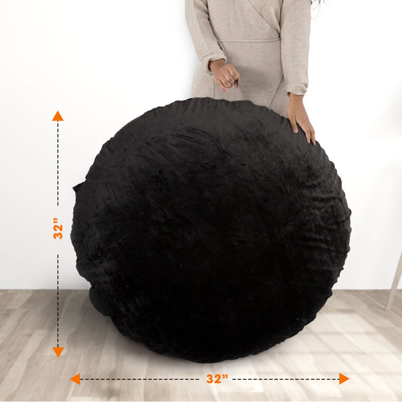 Coussin SMFFLPL, Noir