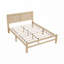 Lit plateforme en bois-803460491