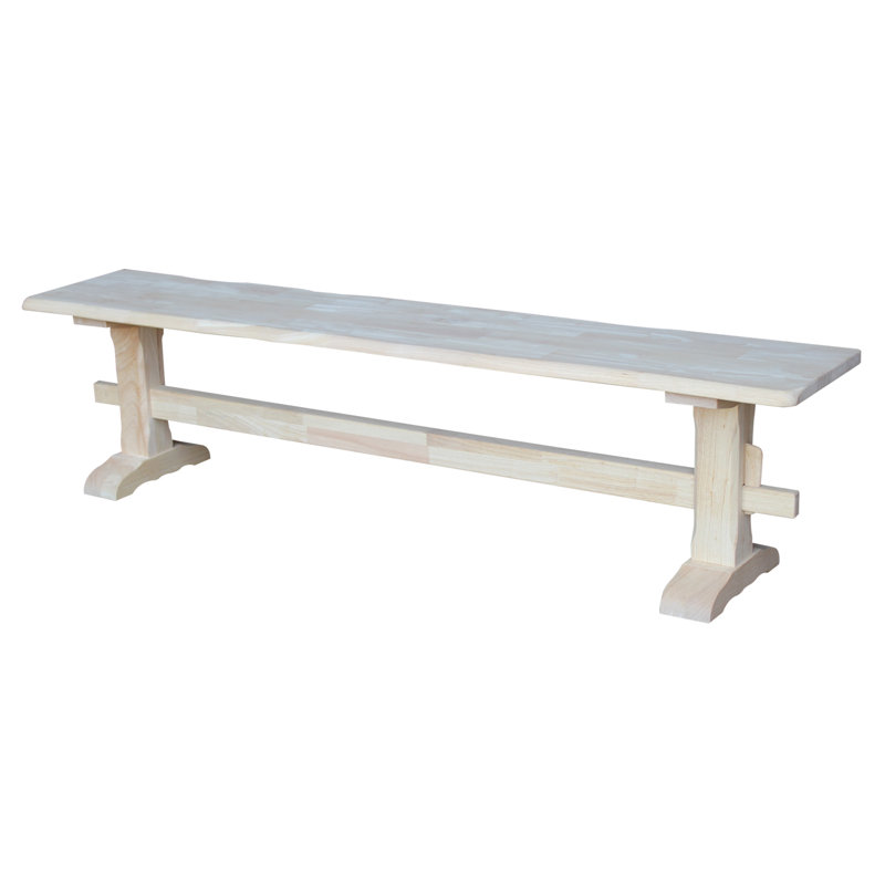 Polizzi Solid Wood Bench
