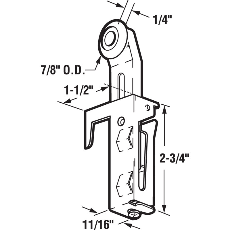 Rouleau de porte de placard