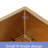 30" Kitchen Sink Gold, 16Gauge T304 Stainless, Large Capacity, Easy Maintenance Gold Apron Front Sink, Heavy Duty 16G Smooth Drain, Included Pack Clips-121646083