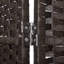 247.4Cm W x 180.1Cm H 5 - Panel Bamboo / Rattan Room Divider