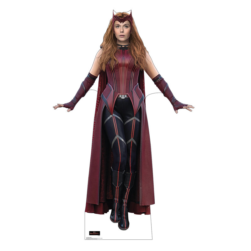 «Scarlet Witch» en carton grandeur nature