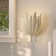 Nataniela 1-Light Steel Dimmable Half Moon Wall Sconce