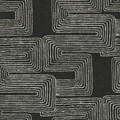 Peel & Stick Geometric Wallpaper
