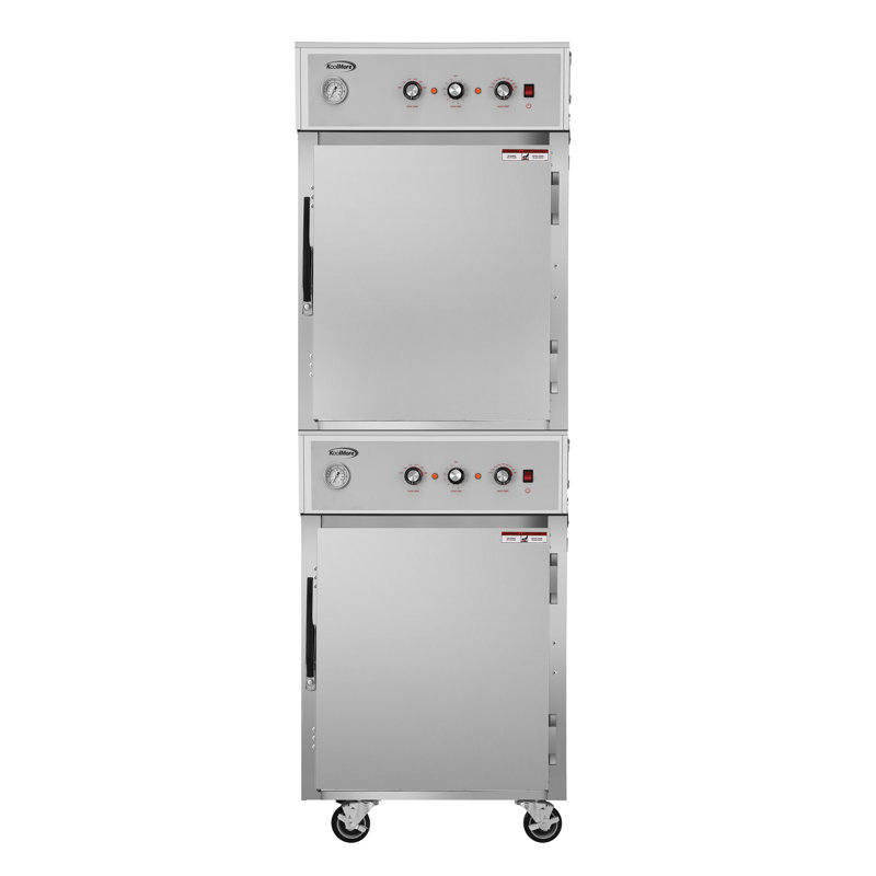 Four à cuisson commerciale pleine grandeur à 8 casseroles 3 000 W / 240 V en acier inoxydable (km-CCAH3-2D)