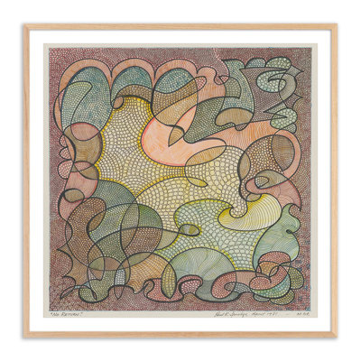 No Return Framed Drawing Print