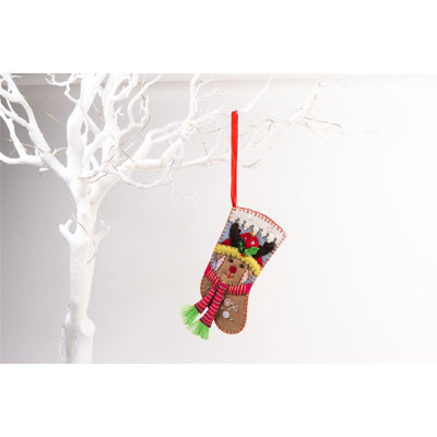 15cm Handmade Fabric Animals Holiday Shaped Ornament