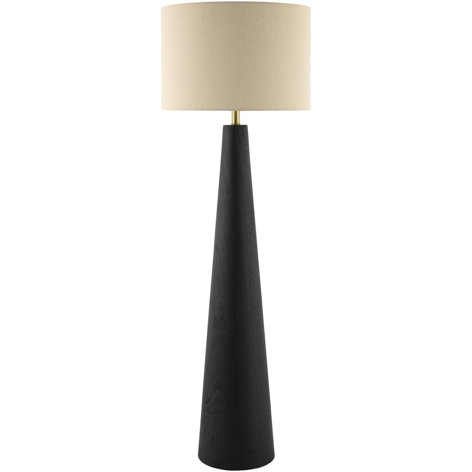 Vaila 53" Floor Lamp, Black