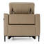 Fauteuil inclinable électrique en cuir Anisia-2040097856