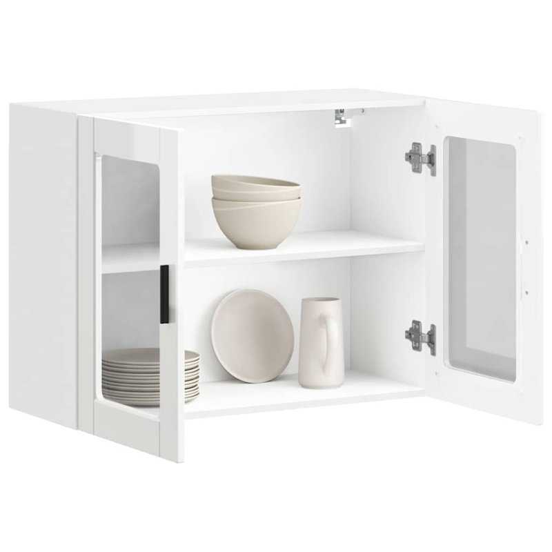 Armoire murale vidaXL, Blanc ultrabrillant