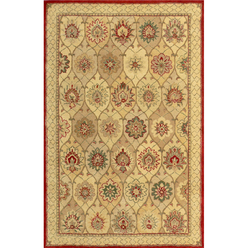 Mirfield Wool Floral Indoor Rug, Runner 2'6" x 8'