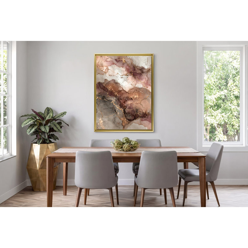 Blushed Terrain, 40" H x 53" W