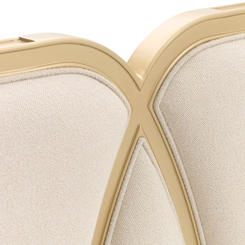 Scotts Square Bed - Light Champagne, King