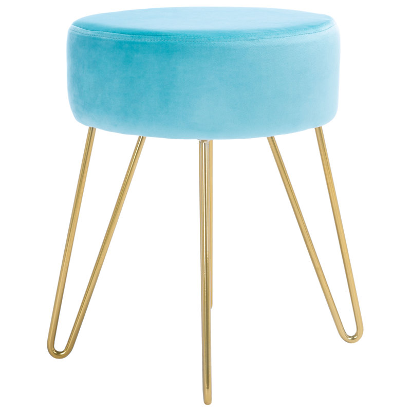 Tabouret d'appoint en métal Nandina, Turquoise