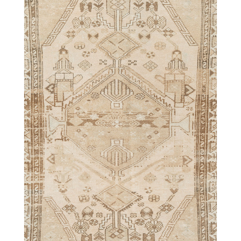 One-of-a-Kind Rectangle 4' X 6'7" Hand Knotted Area Rug
