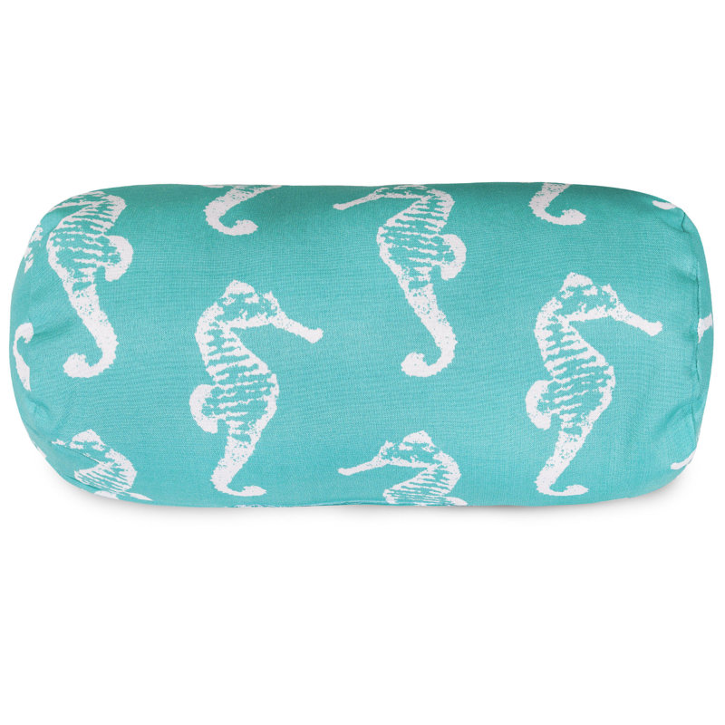 Coussin Sea Horse, Bleu sarcelle
