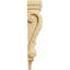 Corbeille en bois de pilastre moyen l 5 1/8 po x P 3 3/8 po x H 15 1/2 po (paquet de 4)-91125172