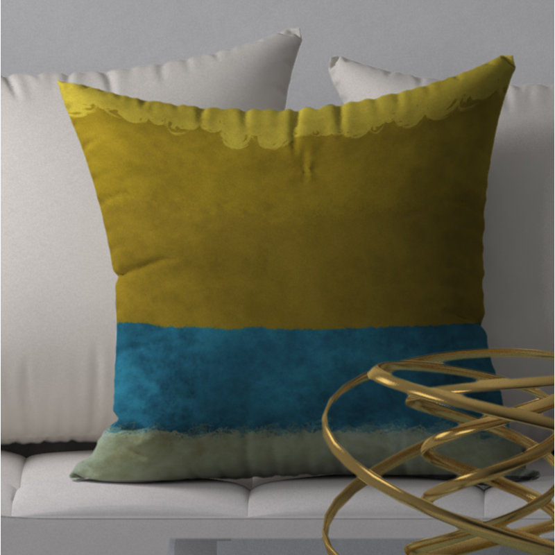 Reversible Throw Pillow, 24" x 24"