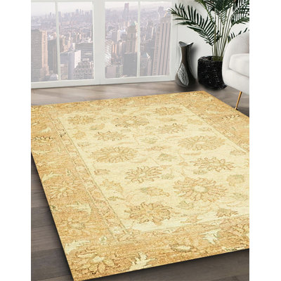 Tapis multicolore à motif abstrait Adaniel