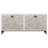Astrid 72" 4-Door Sunburst Sideboard Buffet Cabinet