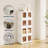 Stackable Collapsible Plastic Storage Bins with Lids – 150 QT Closet Organizers with Doors, 19” L x 12.2” W-1695074807