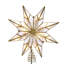 10-Light 8 Point Capiz Star Tree Topper