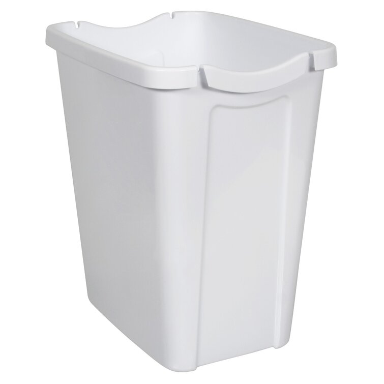 3.5 Gallons Plastic Open Trash Can Sets