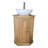 Ledbury Free-standing Corner Vanity Unit with ceramic basin & tap.