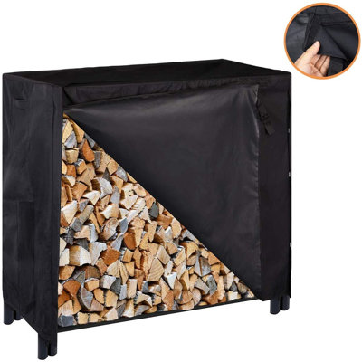 VIVOHOME 48'' W x 22.8'' D Log Rack Cover