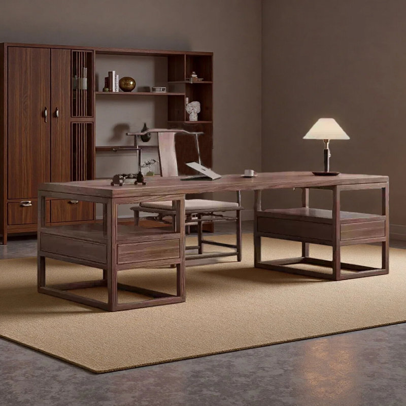 Hungate Writing Desk, 29.92" H x 78.74" W x 31.5" D
