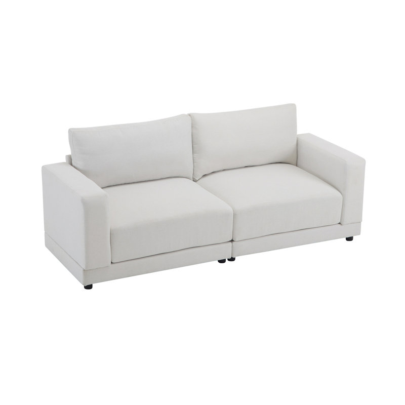Modern Square Arm Sofa